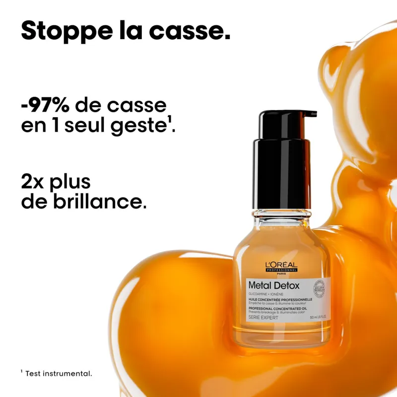 L’Oréal Professionnel Paris Huile concentrée Metal Detox