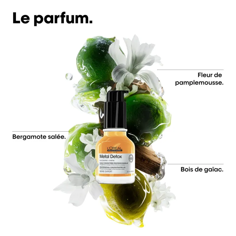 L’Oréal Professionnel Paris Huile concentrée Metal Detox