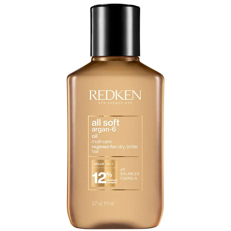 Redken Huile d'argan pour cheveux secs et sensibilisés All Soft New