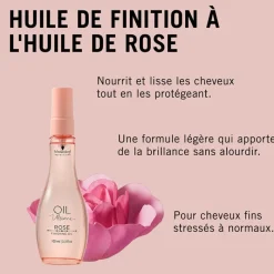 Schwarzkopf Professional Huile de finition Rose pour cheveux fins ou stressés Discount