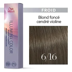 Wella Professionals Illumina color 6/16 blond foncé cendré violet