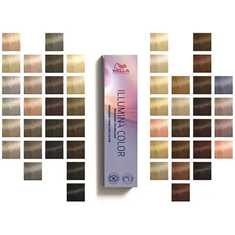 Wella Professionals Illumina color 6/76 blond foncé marron violine Hot