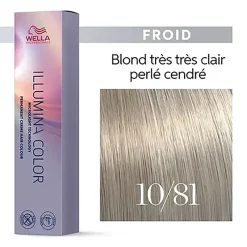 Wella Professionals Illumina color 10/81 blond très très clair perlé cendré Best