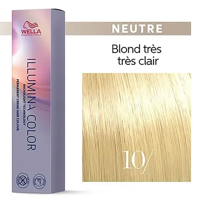 Wella Professionals Illumina color 10/ blond très très clair naturel Outlet