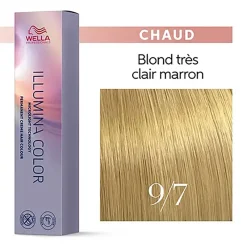 Wella Professionals Illumina color 9/7 blond très clair marron Outlet