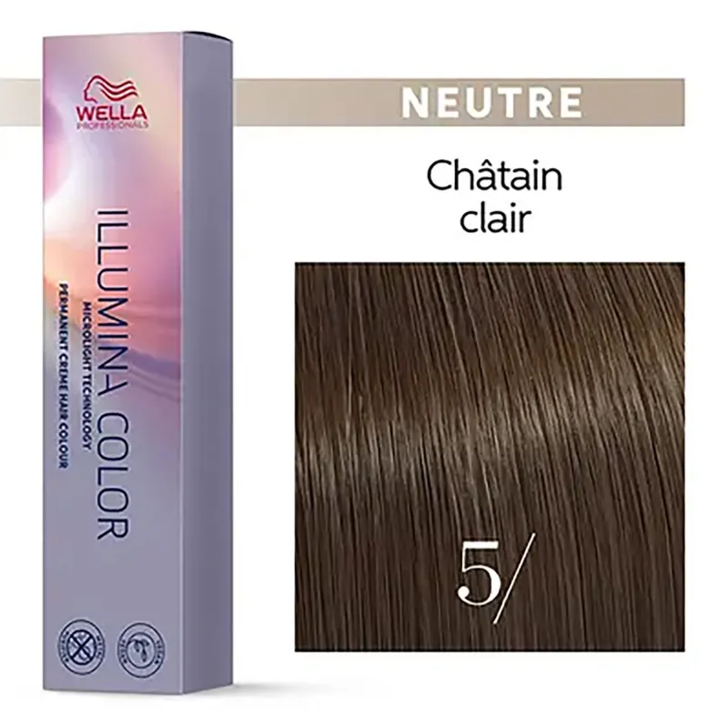 Wella Professionals Illumina color 5/ châtain clair naturel New
