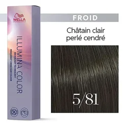 Wella Professionals Illumina color 5/81 châtain clair perlé cendré Best