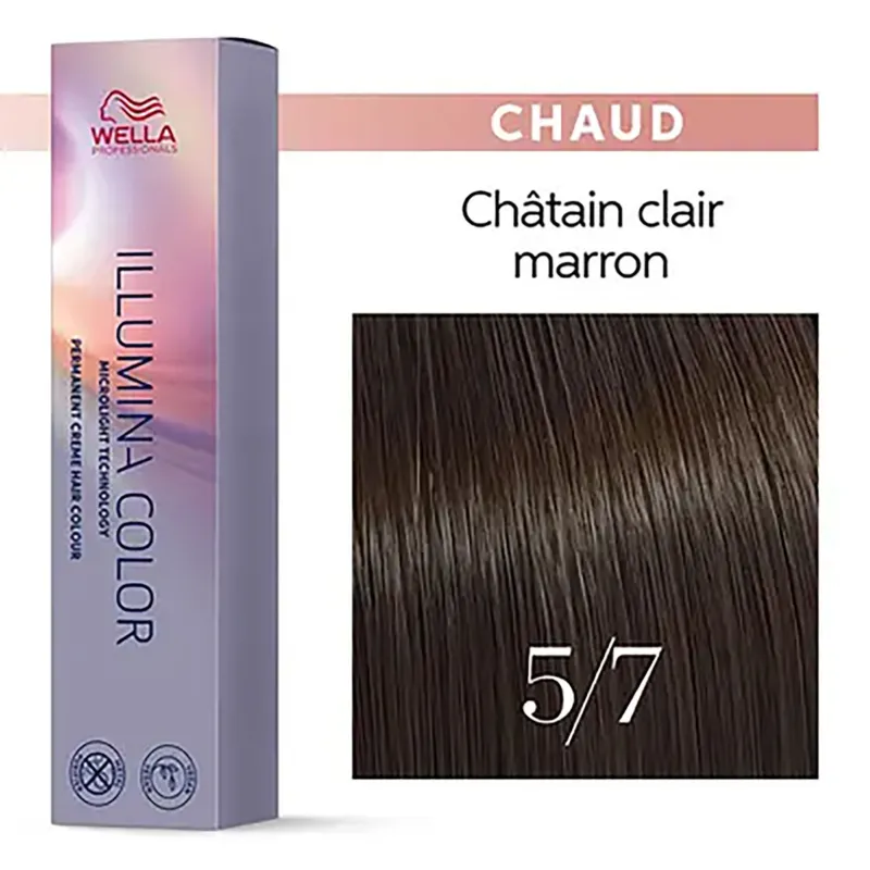 Wella Professionals Illumina color 5/7 châtain clair marron Best