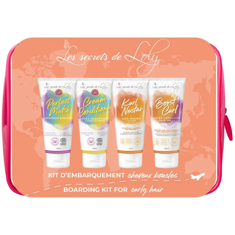Les Secrets de Loly Kit d'embarquement cheveux bouclés Clearance