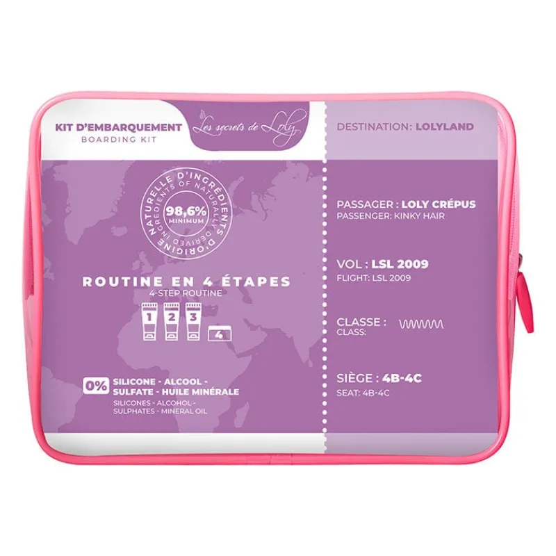 Les Secrets de Loly Kit d'embarquement pour cheveux crépus Sale