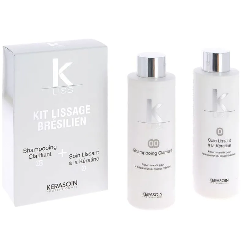 Kerasoin Professionnel Kit lissage Brésilien K-Liss soin lissant classique Clearance