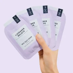 Voesh New York Kit pédicure Pedi Moments lavande calmante Clearance