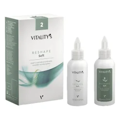Vitality's Kit Reshape Soft systeme ondulant cheveux sensibilisés, force 2 Outlet