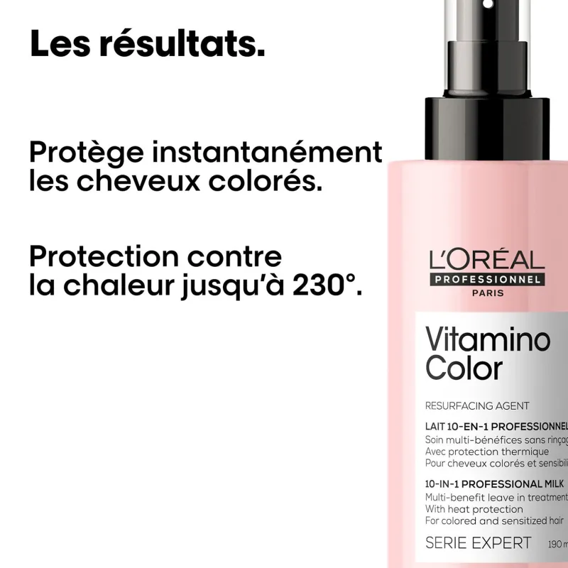 L’Oréal Professionnel Paris Lait 10 en 1 sans rinçage Vitamino Color