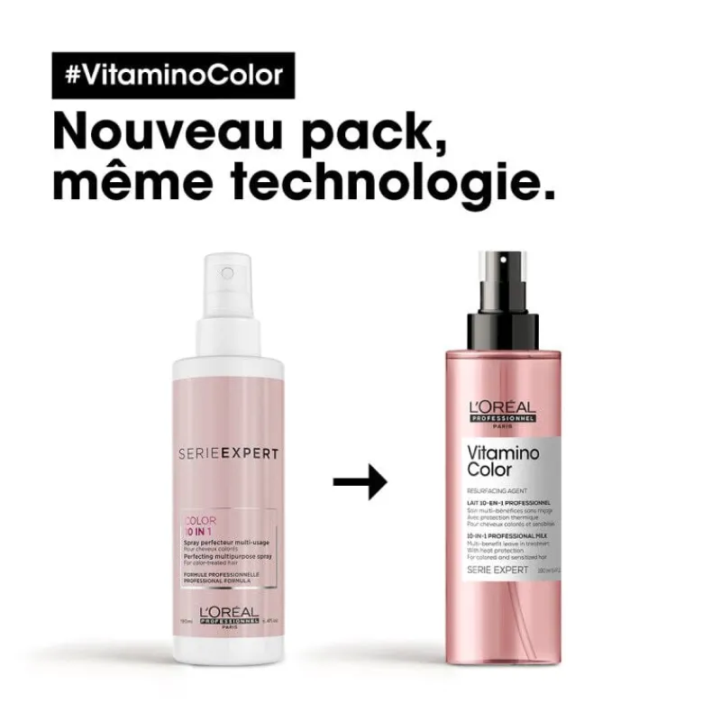 L’Oréal Professionnel Paris Lait 10 en 1 sans rinçage Vitamino Color
