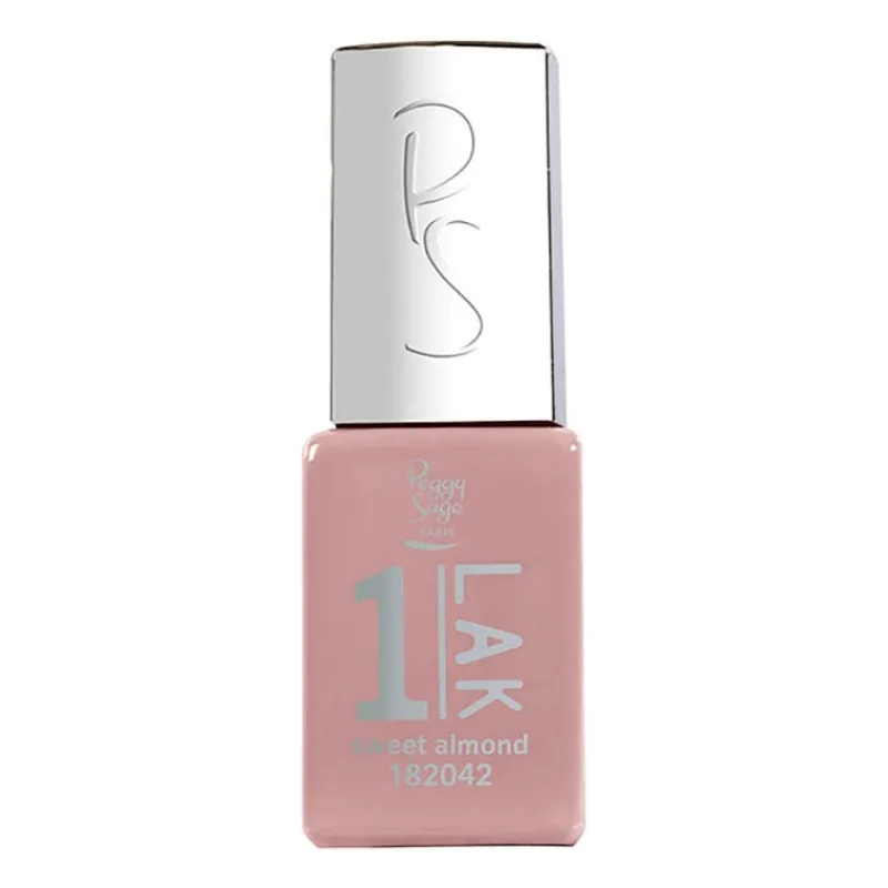 Peggy Sage 1-LAK vernis semi-permanent 3 en 1 Sweet Almond Hot