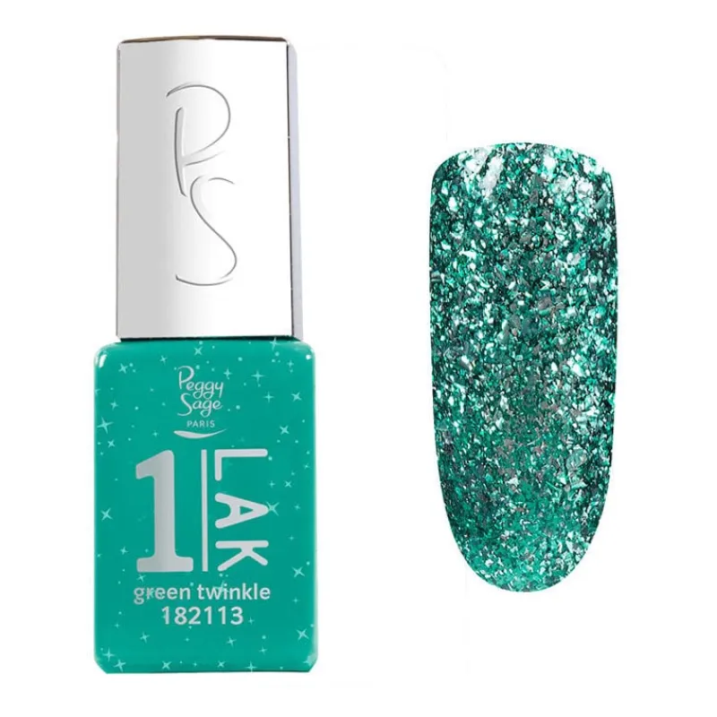 Peggy Sage 1-LAK vernis semi-permanent 3 en 1 green twinkle Outlet