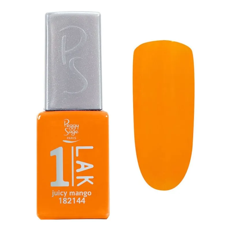 Peggy Sage 1-LAK vernis semi-permanent 3 en 1 juicy mango Hot