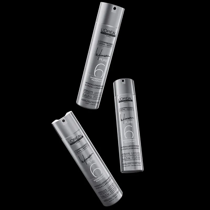 L’Oréal Professionnel Paris Laque Infinium Pure fixation extra forte 300ml Clearance