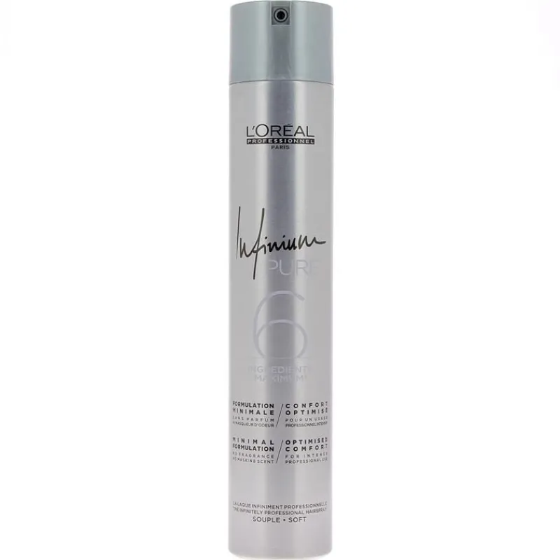 L’Oréal Professionnel Paris Laque Infinium Pure fixation souple 500ml Clearance