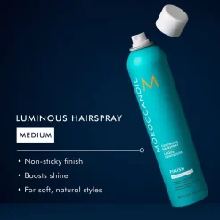 Moroccanoil Laque lumineuse fixation moyenne 330 ml Outlet