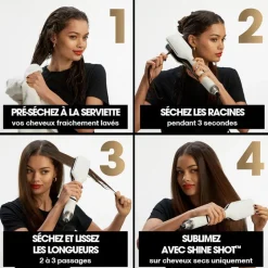 Ghd Lisseur séchant Duet Style noir Sale