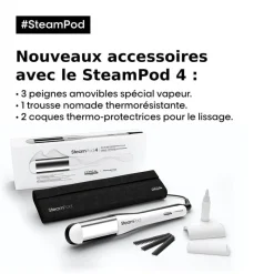 SteamPod Lisseur-boucleur vapeur 4 Hot