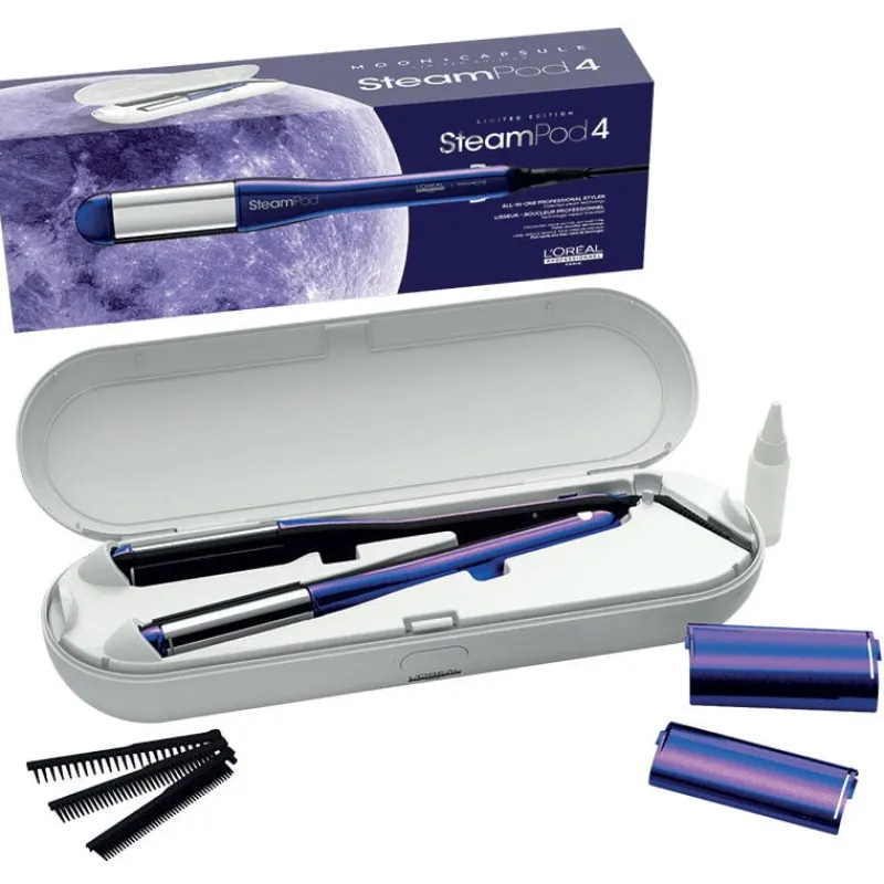 SteamPod Lisseur-boucleur Vapeur 4 en édition limitée Moon Capsule Outlet