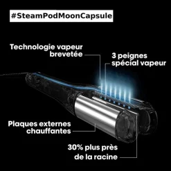 SteamPod Lisseur-boucleur Vapeur 4 en édition limitée Moon Capsule Outlet
