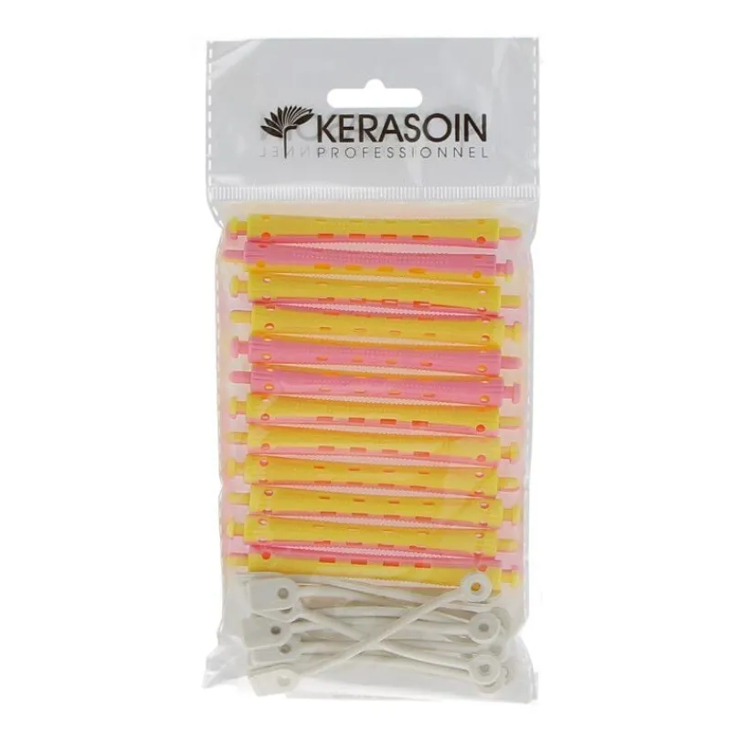 Kerasoin Professionnel Lot de 12 bigoudis permanente longs 8mm Sale