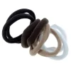 La Boutique du Coiffeur Lot élastiques mousse blanc noir beige marron Clearance