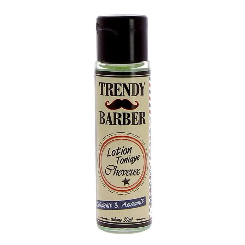 Trendy Barber Lotion Tonique cheveux pour homme 30ml Hot
