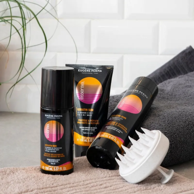 Eugene Perma Professionnel Masque 2 en 1 après-soleil Keratin Sun Best