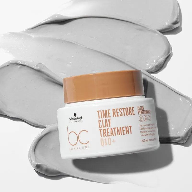 Schwarzkopf Professional Masque argile renforçateur cheveux matures et fragilisés BC Time Restore Clearance