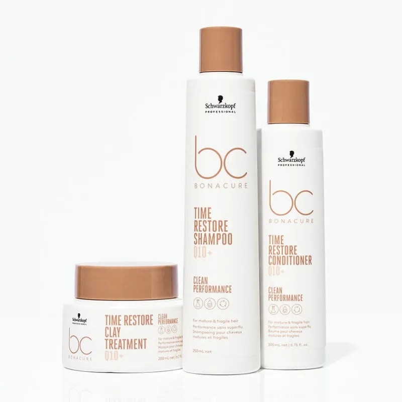 Schwarzkopf Professional Masque argile renforçateur cheveux matures et fragilisés BC Time Restore Clearance