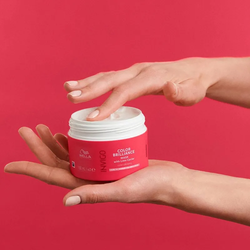 Wella Professionals Masque cheveux colorés fins à normaux Invigo Color Brilliance 500ml Clearance
