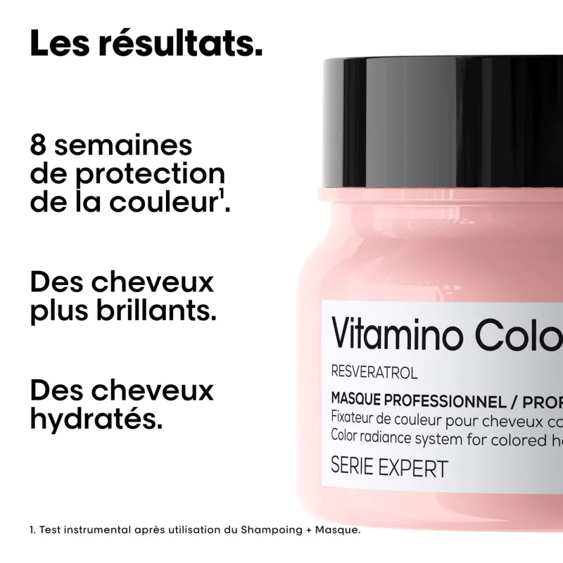 L’Oréal Professionnel Paris Masque cheveux colorés Vitamino Color 250 ml New