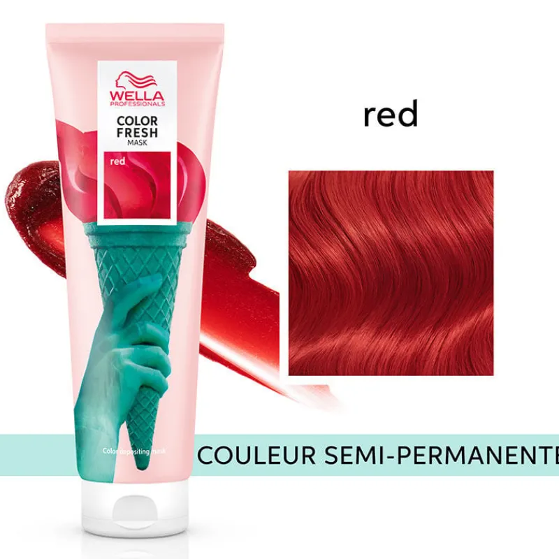 Wella Professionals Masque Color Fresh nuance audacieuse red Clearance