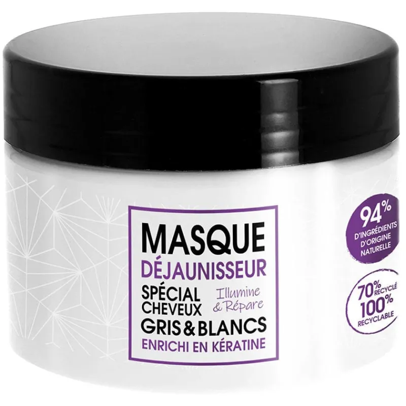 Kerasoin Professionnel Masque déjaunisseur pour cheveux gris et blancs Clearance