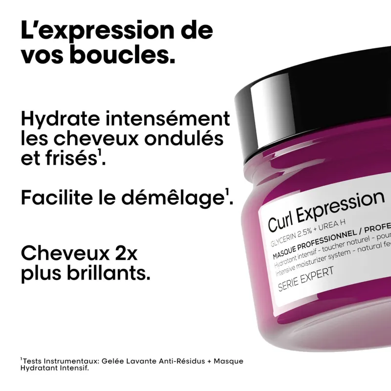 L’Oréal Professionnel Paris Masque hydratant intensif pour cheveux bouclés Curl Expression 250ml Clearance