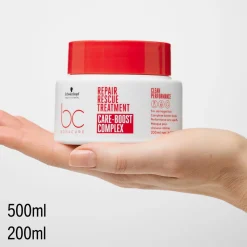 Schwarzkopf Professional Masque pour cheveux abîmés BC Repair Rescue 200ml Discount