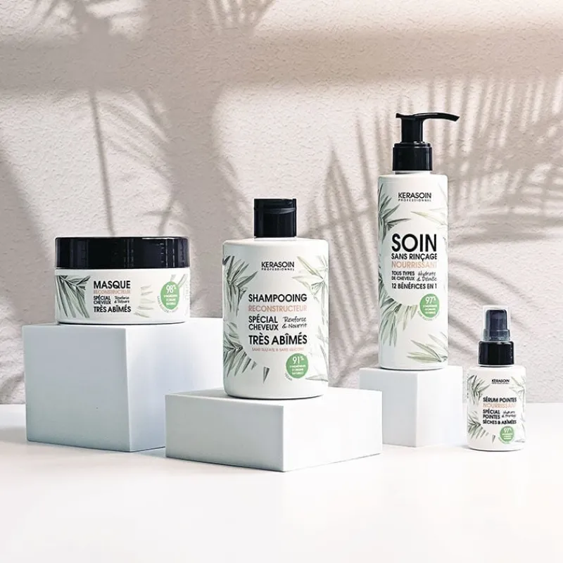 Kerasoin Professionnel Masque reconstructeur cheveux très abîmés Gamme Nature Outlet