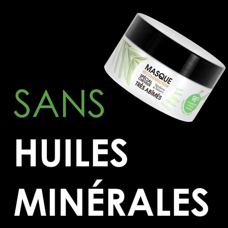 Kerasoin Professionnel Masque reconstructeur cheveux très abîmés Gamme Nature Outlet