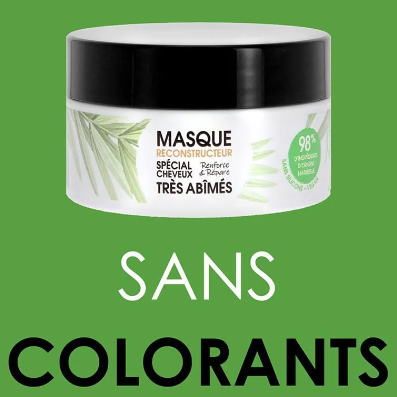 Kerasoin Professionnel Masque reconstructeur cheveux très abîmés Gamme Nature Outlet