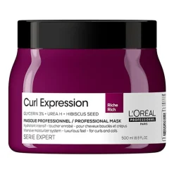 L’Oréal Professionnel Paris Masque riche hydratant intensif pour cheveux crépus Curl Expression 500ml Hot