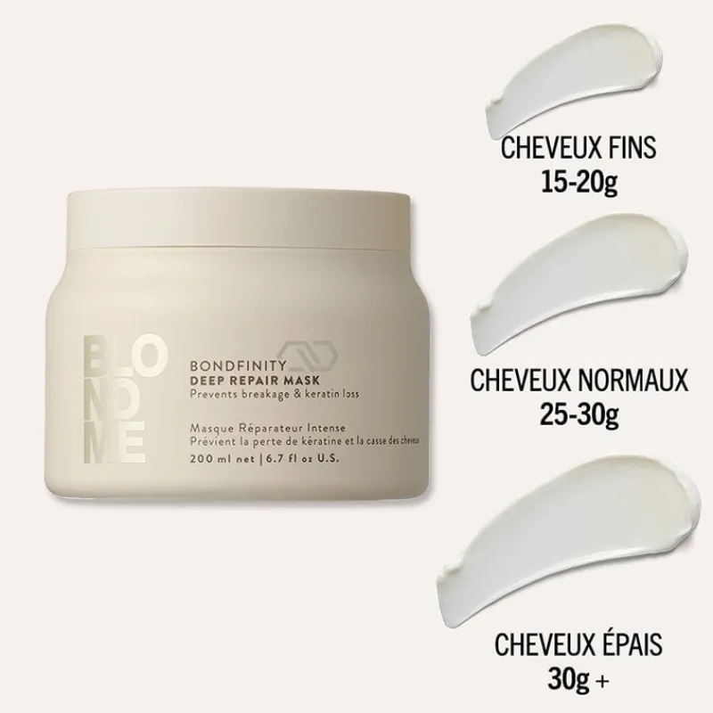 Schwarzkopf Professional Masque réparateur intense Blondme Bondfinity Clearance
