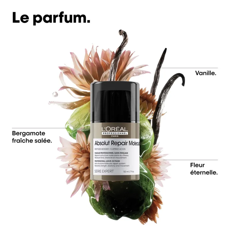 L’Oréal Professionnel Paris Masque sans rinçage Absolut Repair Molecular 50 ml