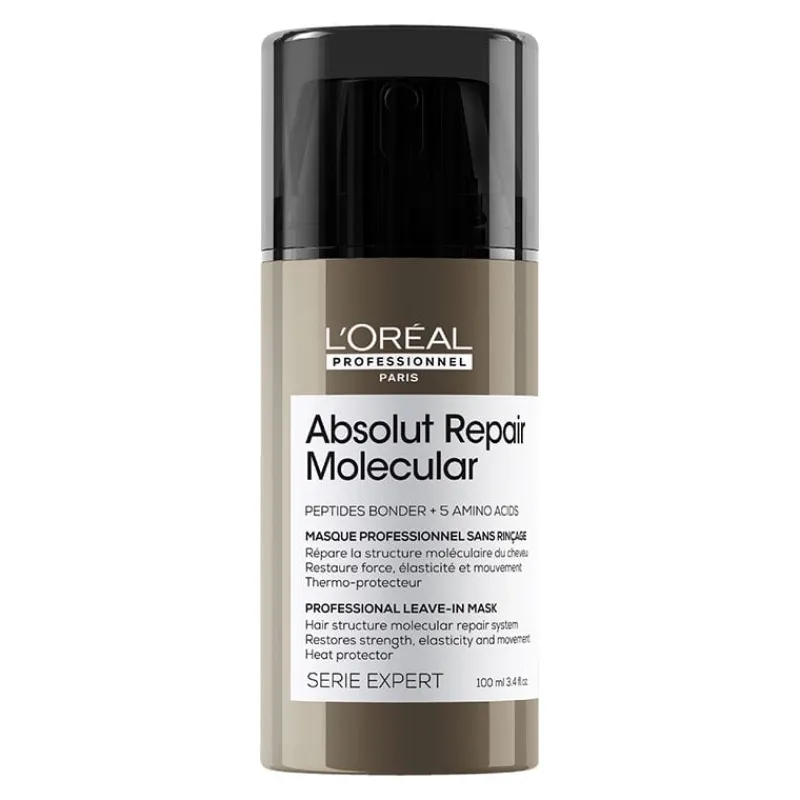 L’Oréal Professionnel Paris Masque sans rinçage Absolut Repair Molecular 100 ml New
