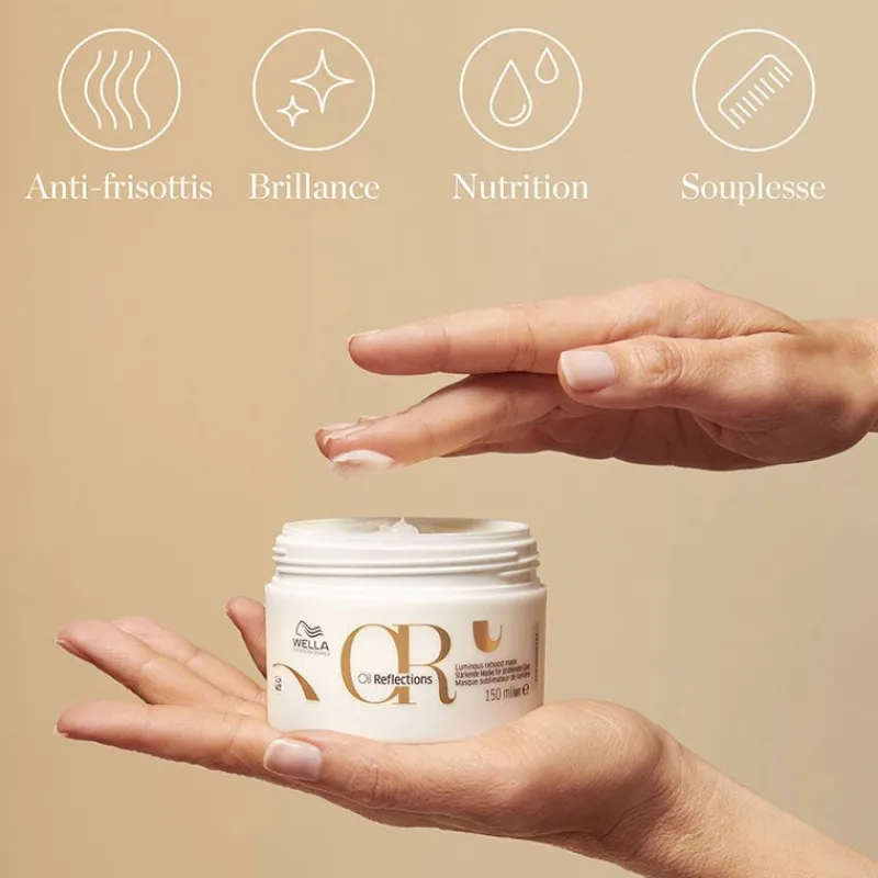 Wella Professionals Masque sublimateur de lumière Oil Reflections 500ml Outlet