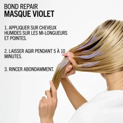 Schwarzkopf Professional Masque violet Blondme Bond Repair Neutralisant New